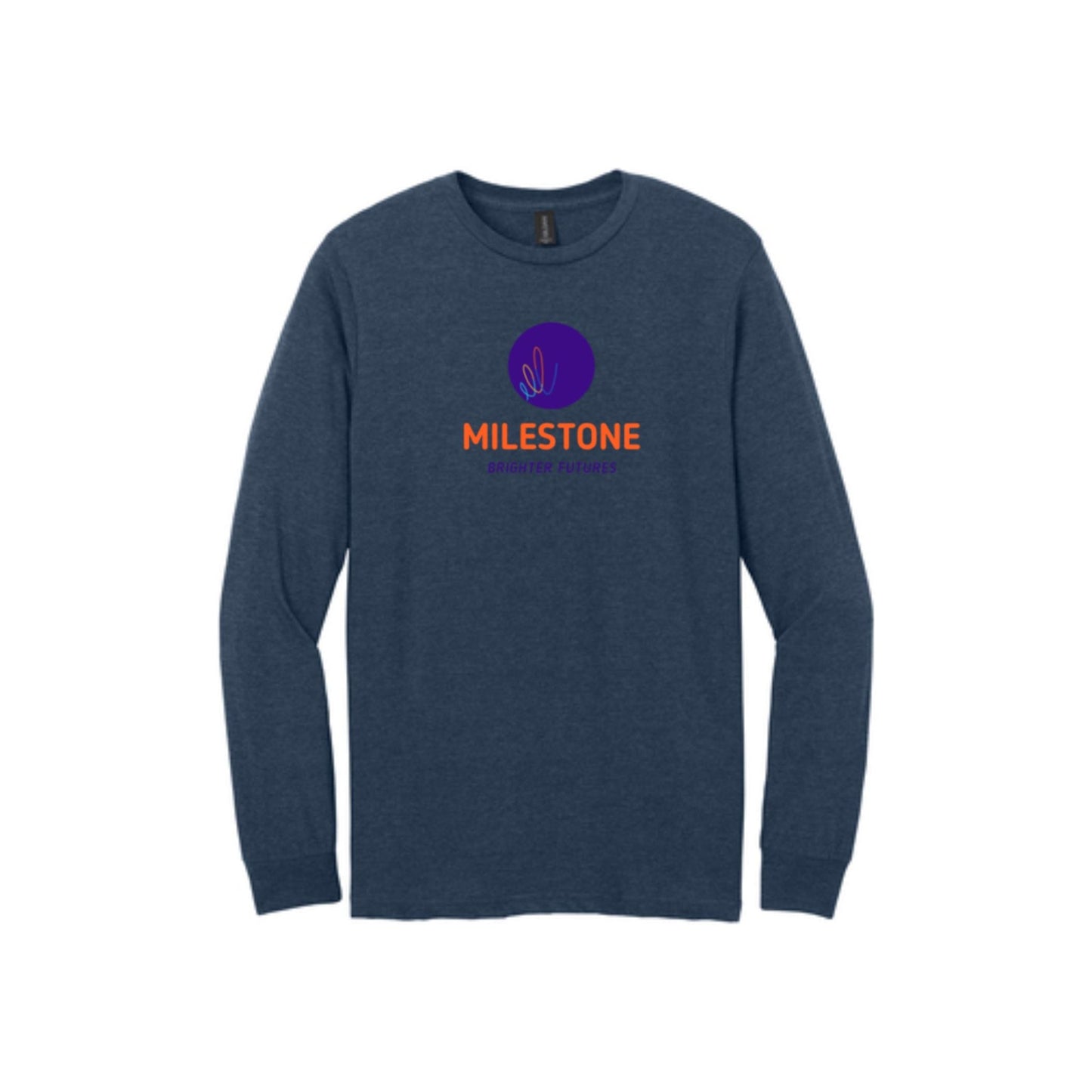 Gildan Softstyle® CVC Long Sleeve Tee Full Front