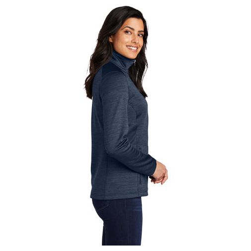 Port Authority® Women's Digi Stripe Fleece Jacket