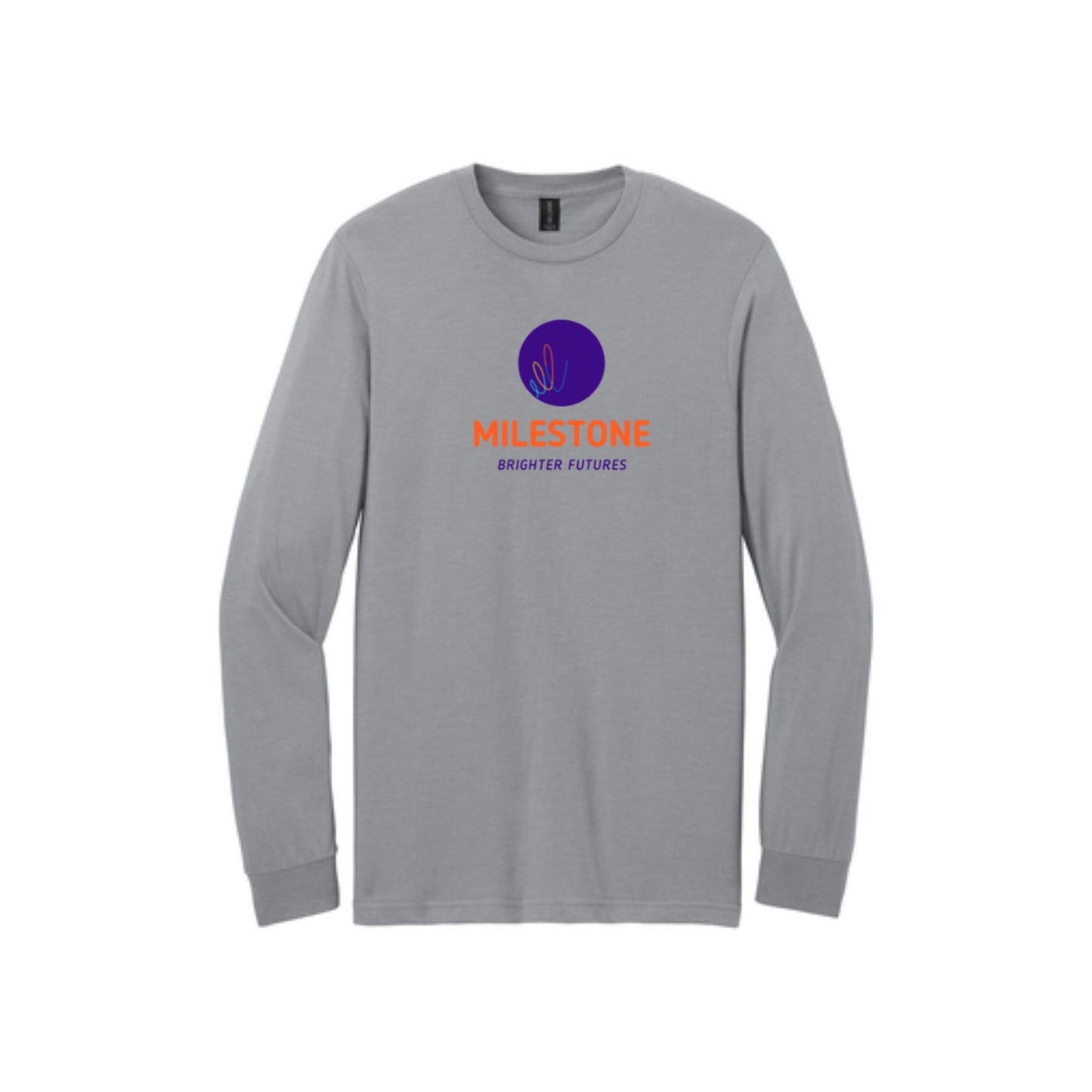 Gildan Softstyle® CVC Long Sleeve Tee Full Front